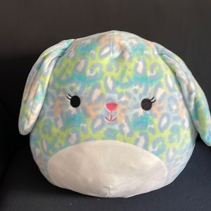 Squishmallows ELIZABELLA the Tie-Dye BUNNY 13"H NWT  So cute!